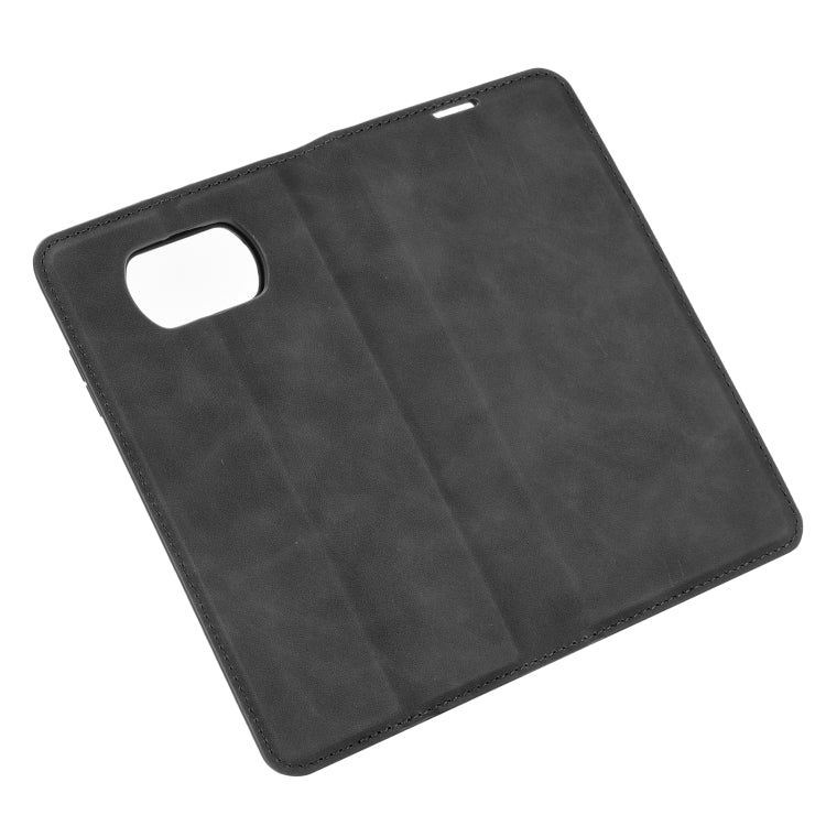 For Xiaomi Poco X3/X3 NFC Retro-skin Business Magnetic Suction Leather Case with Holder & Card Slots & Wallet