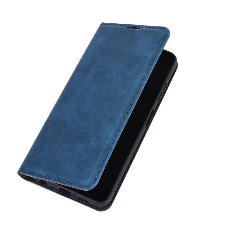 For Xiaomi Poco X3/X3 NFC Retro-skin Business Magnetic Suction Leather Case with Holder & Card Slots & Wallet