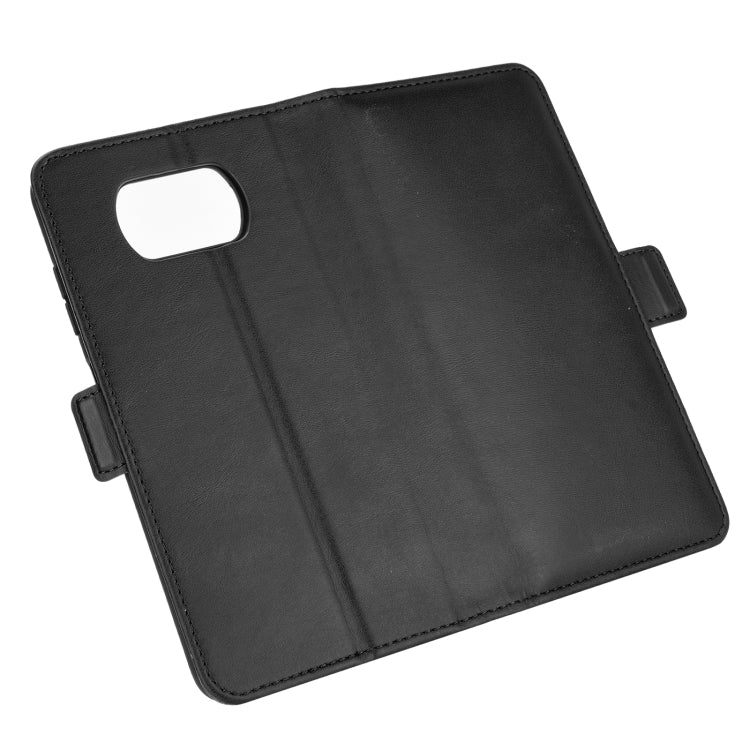 For Xiaomi Poco X3/X3 NFC  Dual-side Magnetic Buckle Horizontal Flip Leather Case with Holder & Card Slots & Wallet