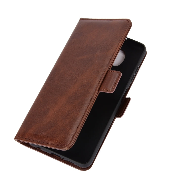 For Xiaomi Poco X3/X3 NFC  Dual-side Magnetic Buckle Horizontal Flip Leather Case with Holder & Card Slots & Wallet