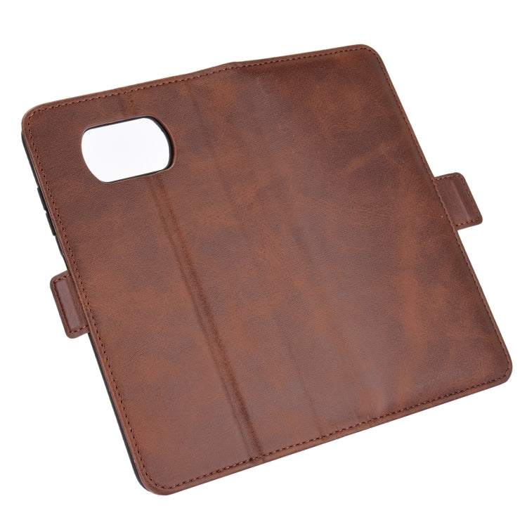 For Xiaomi Poco X3/X3 NFC  Dual-side Magnetic Buckle Horizontal Flip Leather Case with Holder & Card Slots & Wallet