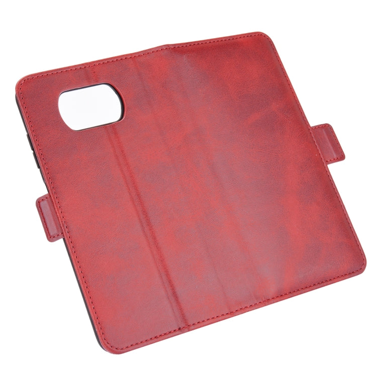 For Xiaomi Poco X3/X3 NFC  Dual-side Magnetic Buckle Horizontal Flip Leather Case with Holder & Card Slots & Wallet