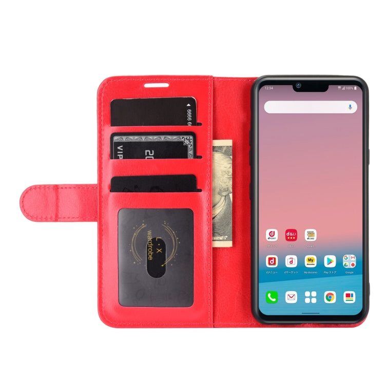 For LG Style 3 L-41A R64 Texture Single Horizontal Flip Protective Case with Holder & Card Slots & Wallet& Photo Frame
