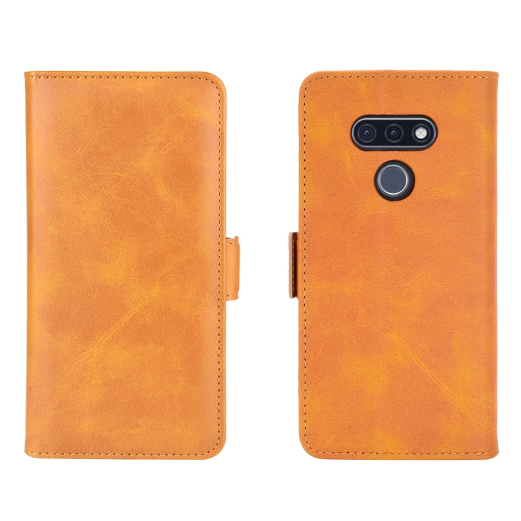 For LG style3 L-41A Dual-side Magnetic Buckle Horizontal Flip Leather Case with Holder & Card Slots & Wallet