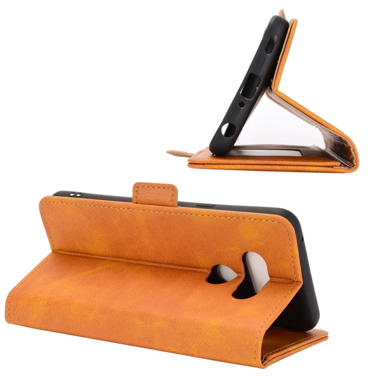 For LG style3 L-41A Dual-side Magnetic Buckle Horizontal Flip Leather Case with Holder & Card Slots & Wallet