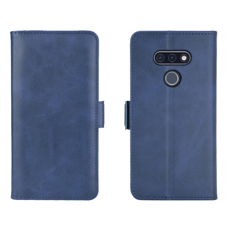 For LG style3 L-41A Dual-side Magnetic Buckle Horizontal Flip Leather Case with Holder & Card Slots & Wallet