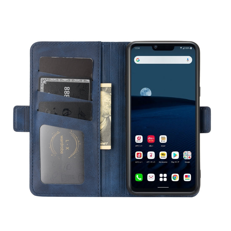 For LG style3 L-41A Dual-side Magnetic Buckle Horizontal Flip Leather Case with Holder & Card Slots & Wallet