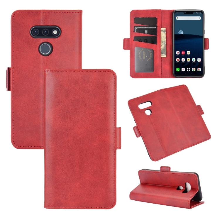 For LG style3 L-41A Dual-side Magnetic Buckle Horizontal Flip Leather Case with Holder & Card Slots & Wallet