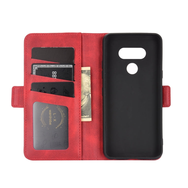 For LG style3 L-41A Dual-side Magnetic Buckle Horizontal Flip Leather Case with Holder & Card Slots & Wallet