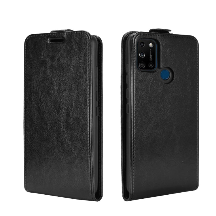 For WIKO View 5 R64 Texture Single Vertical Flip Leather Protective Case with Card Slots & Photo Frame