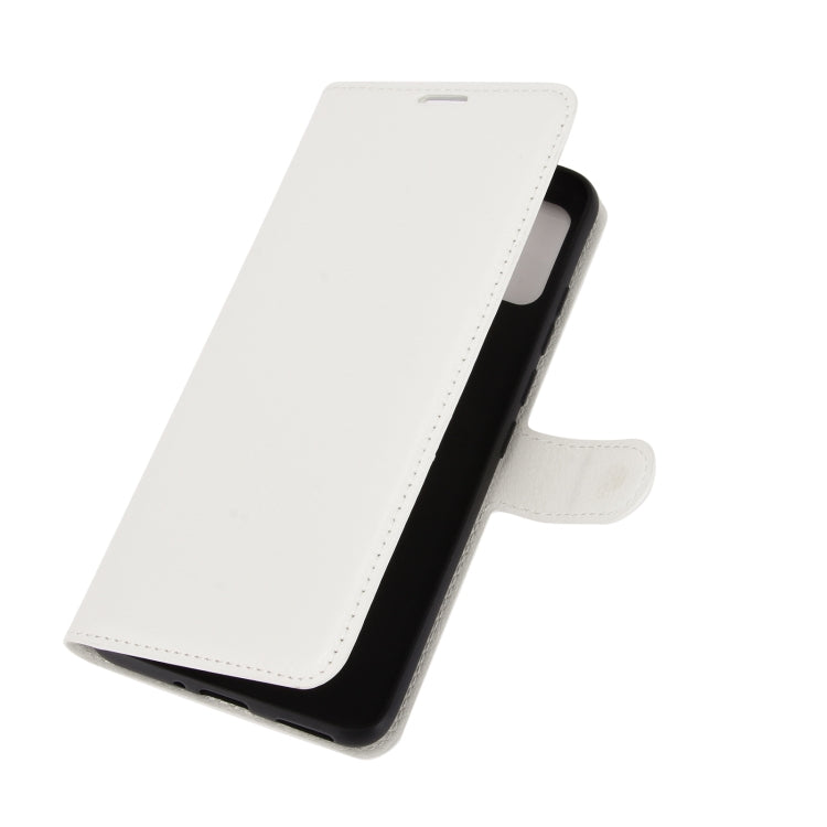For WIKO View 5 Litchi Texture Horizontal Flip Protective Case with Holder & Card Slots & Wallet