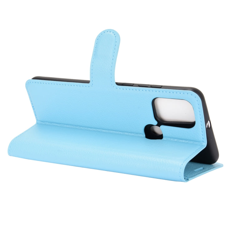 For WIKO View 5 Litchi Texture Horizontal Flip Protective Case with Holder & Card Slots & Wallet