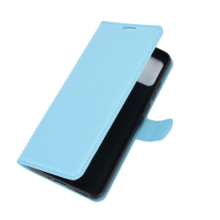 For WIKO View 5 Litchi Texture Horizontal Flip Protective Case with Holder & Card Slots & Wallet