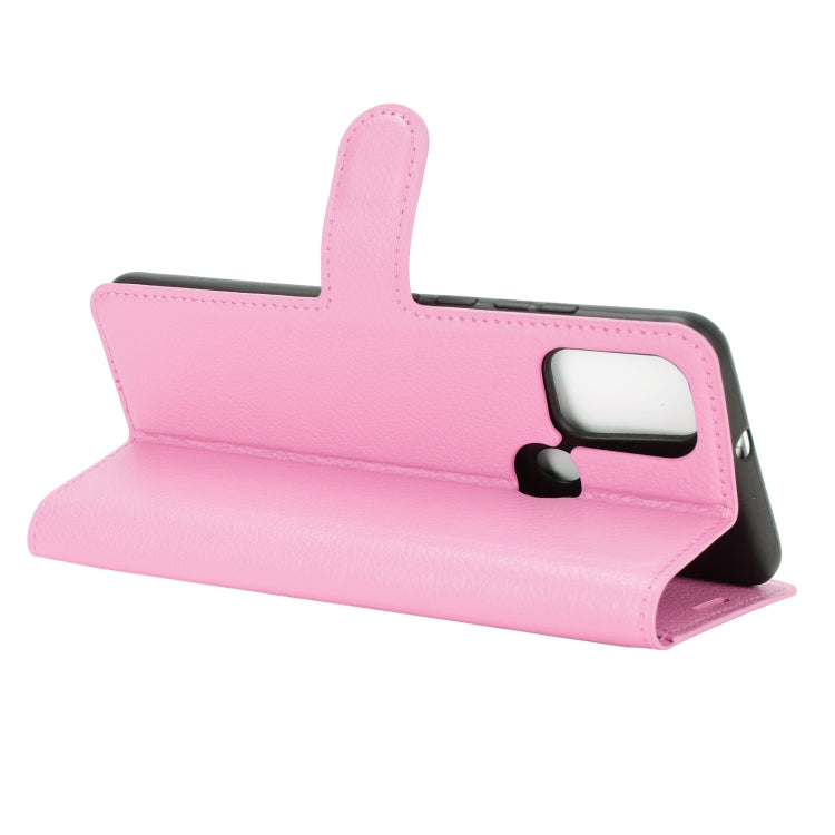 For WIKO View 5 Litchi Texture Horizontal Flip Protective Case with Holder & Card Slots & Wallet