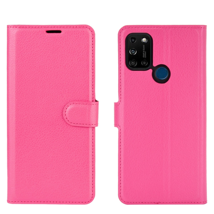 For WIKO View 5 Litchi Texture Horizontal Flip Protective Case with Holder & Card Slots & Wallet