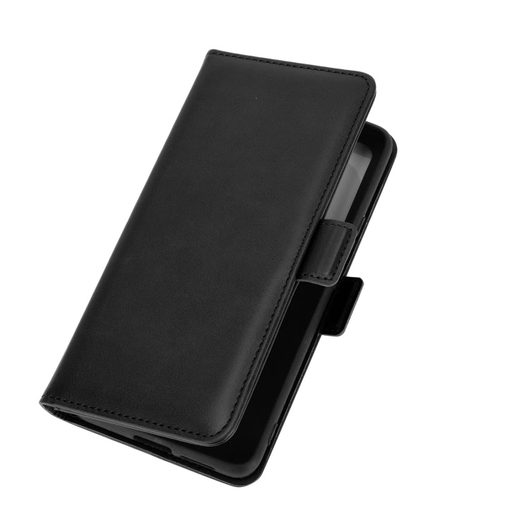 For vivo iQOO 5 5G Dual-side Magnetic Buckle Horizontal Flip Leather Case with Holder & Card Slots & Wallet