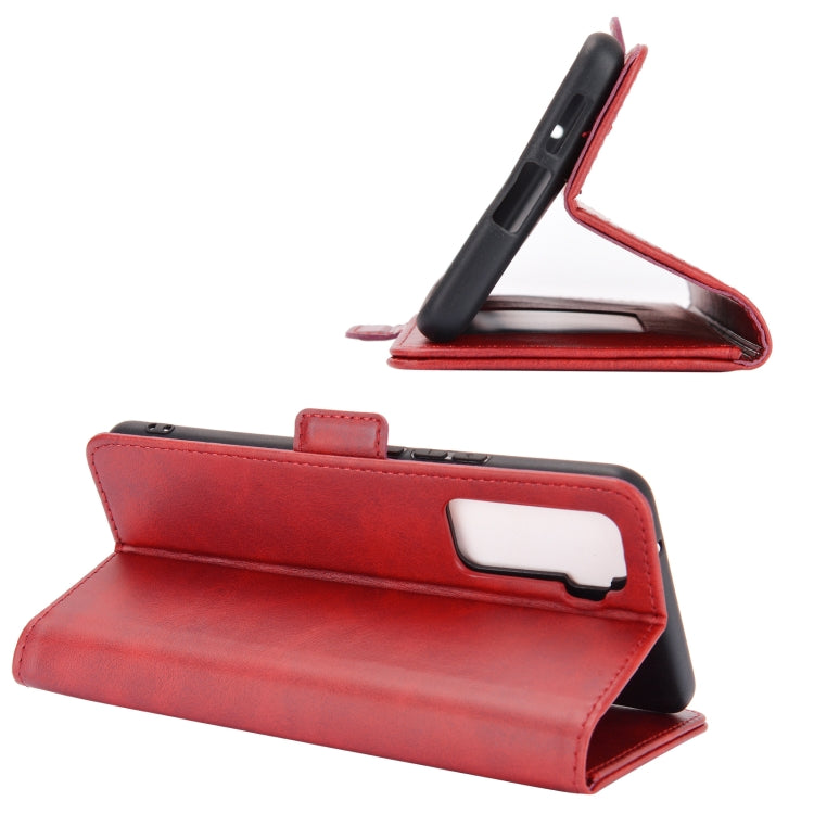 For vivo iQOO 5 5G Dual-side Magnetic Buckle Horizontal Flip Leather Case with Holder & Card Slots & Wallet