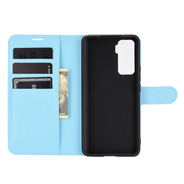 For vivo iQOO 5 5G Litchi Texture Horizontal Flip Protective Case with Holder & Card Slots & Wallet