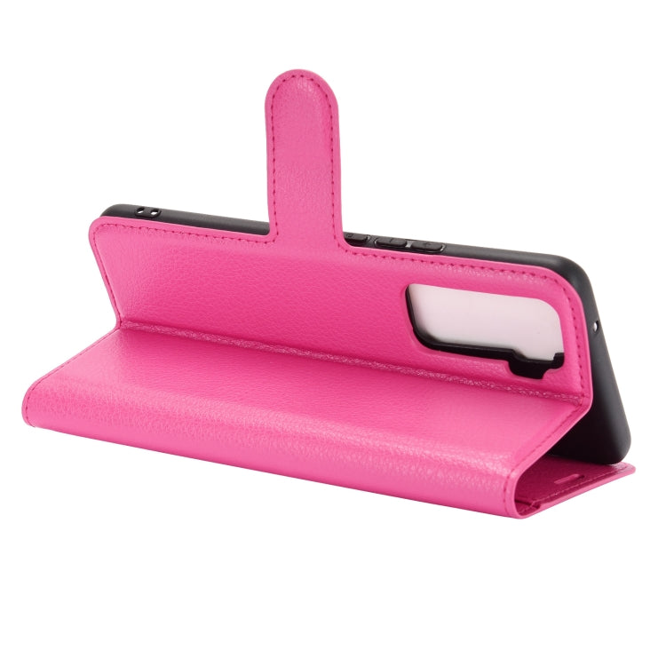 For vivo iQOO 5 5G Litchi Texture Horizontal Flip Protective Case with Holder & Card Slots & Wallet