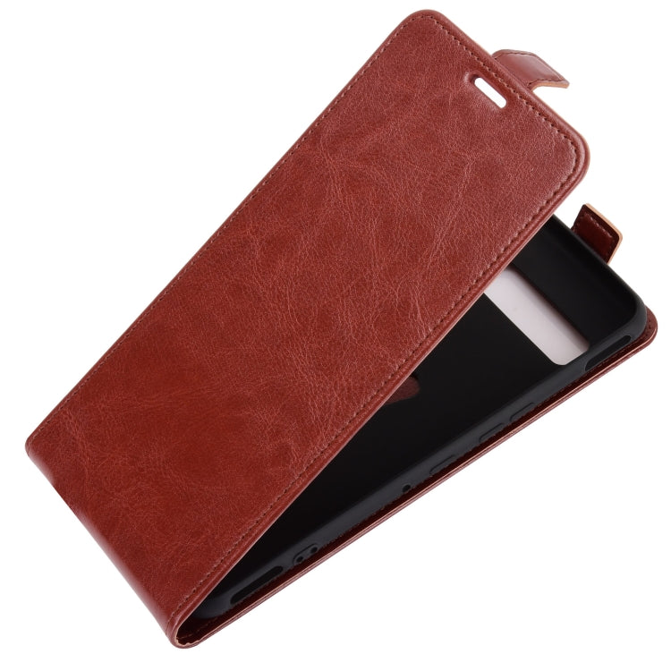 For Asus ROG Phone 3 Strix ZS661KS  R64 Texture Single Vertical Flip Leather Protective Case with Card Slots & Photo Frame