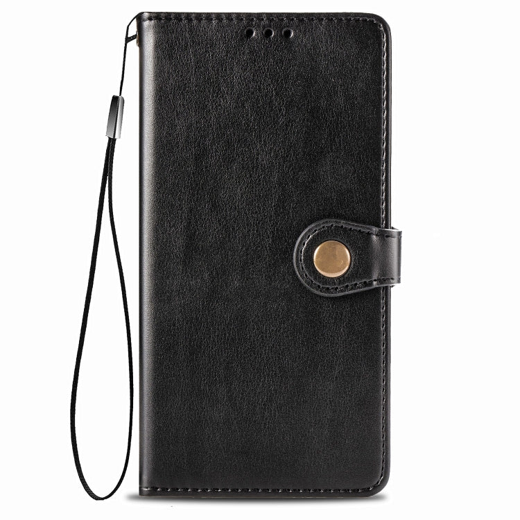 For Samsung Galaxy M51 Retro Solid Color Leather Buckle Phone Case with Lanyard & Photo Frame & Card Slot & Wallet & Stand Function