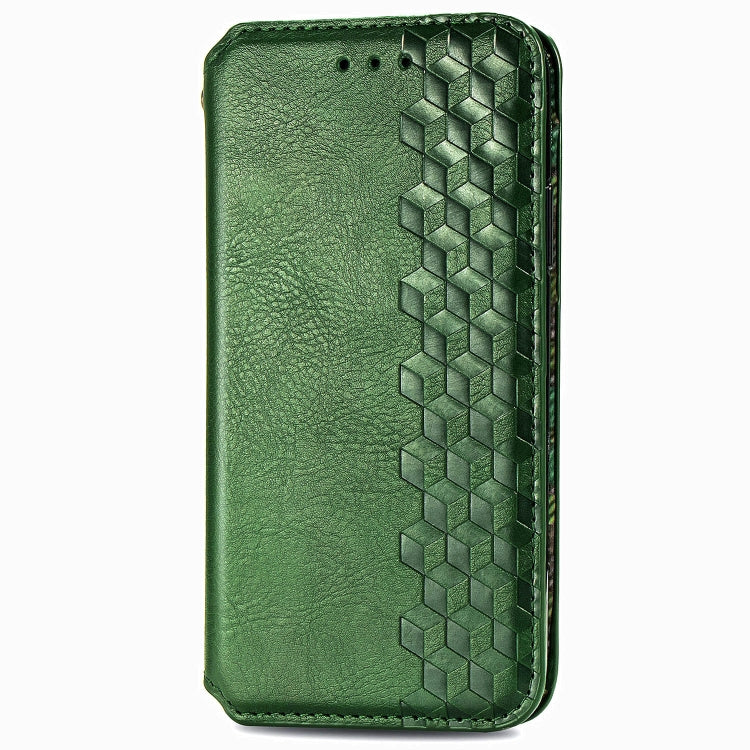 For Samsung Galaxy M51 Cubic Grid Pressed Horizontal Flip Magnetic PU Leather Case with Holder & Card Slots & Wallet