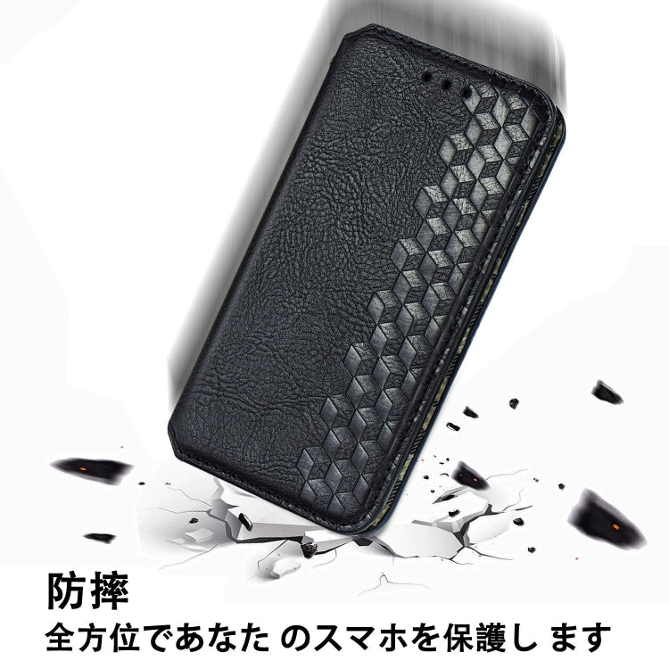 For LG Style3 L-41A Cubic Grid Pressed Horizontal Flip Magnetic PU Leather Case with Holder & Card Slots & Wallet