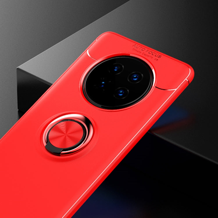 For Huawei Mate 40 Metal Ring Holder 360 Degree Rotating TPU Case