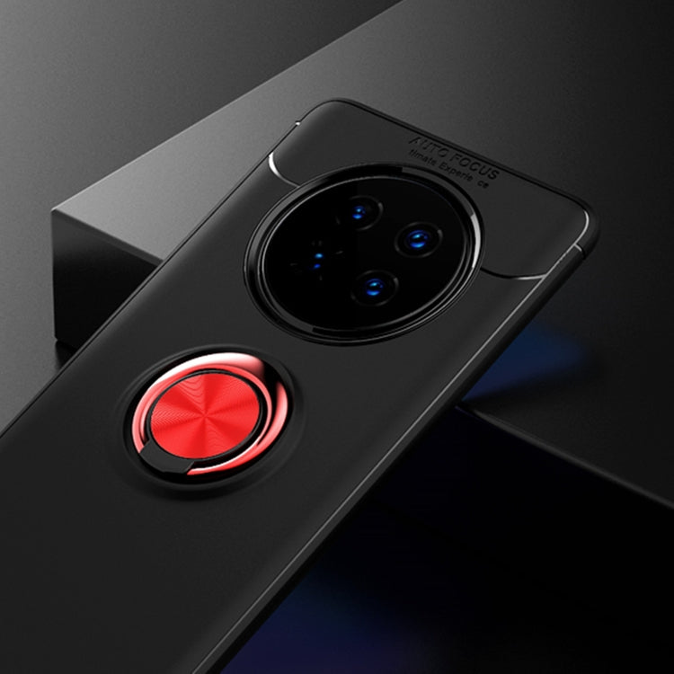 For Huawei Mate 40 Metal Ring Holder 360 Degree Rotating TPU Case