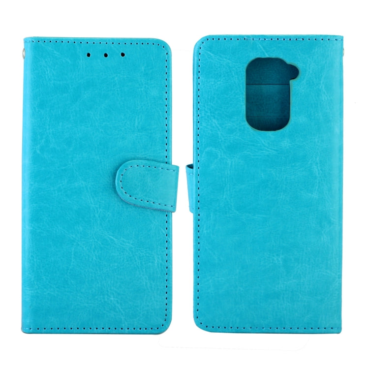 For Xiaomi Redmi 10X(4G)/Redmi Note9 Crazy Horse Texture Leather Horizontal Flip Protective Case with Holder & Card Slots & Wallet & Photo Frame