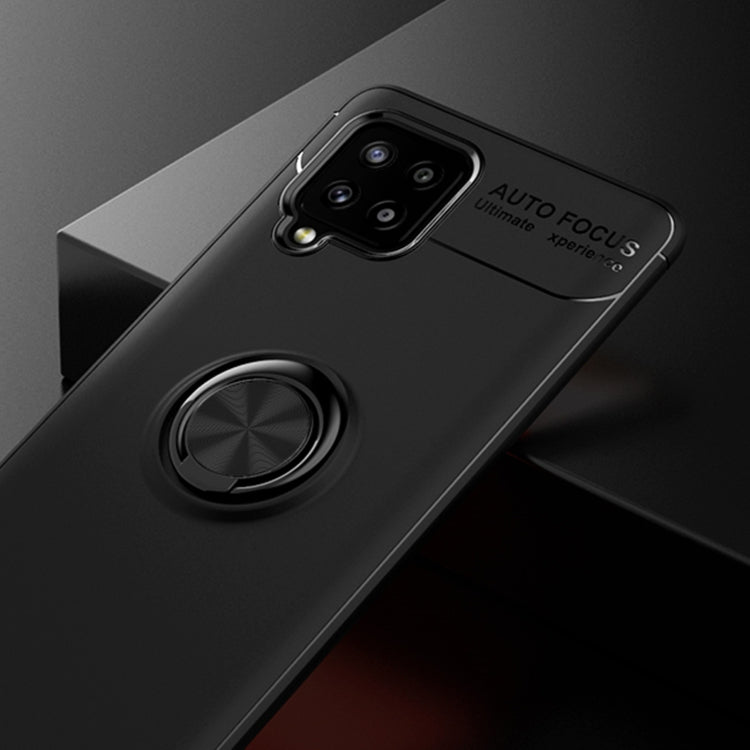 For Samsung Galaxy A42 5G Metal Ring Holder 360 Degree Rotating TPU Case