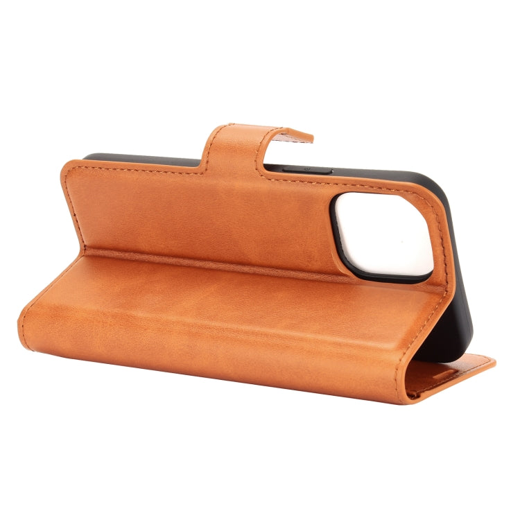 For iPhone 12 mini Retro Calf Pattern Buckle Horizontal Flip Leather Case with Holder & Card Slot & Wallet
