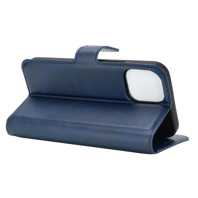For iPhone 12 mini Retro Calf Pattern Buckle Horizontal Flip Leather Case with Holder & Card Slot & Wallet