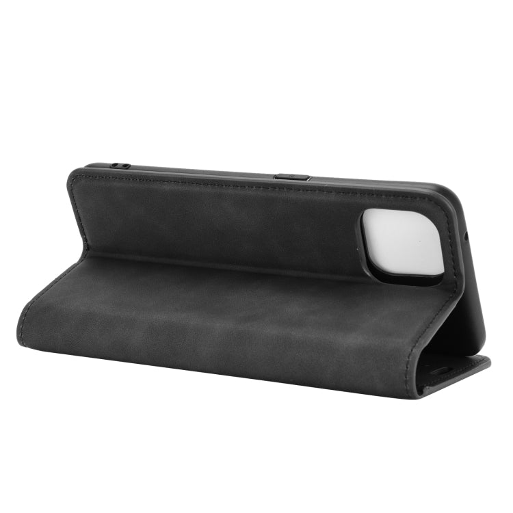 For OPPO Reno4 SE Retro-skin Business Magnetic Suction Leather Case with Holder & Card Slots & Wallet