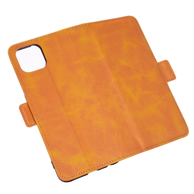 For OPPO Reno4 SE Dual-side Magnetic Buckle Horizontal Flip Leather Case with Holder & Card Slots & Wallet