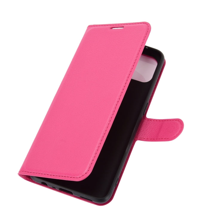 For OPPO Reno4 SE Litchi Texture Horizontal Flip Protective Case with Holder & Card Slots & Wallet