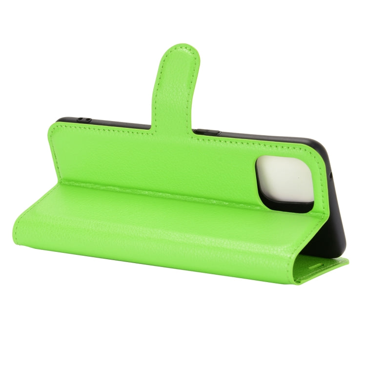 For OPPO Reno4 SE Litchi Texture Horizontal Flip Protective Case with Holder & Card Slots & Wallet