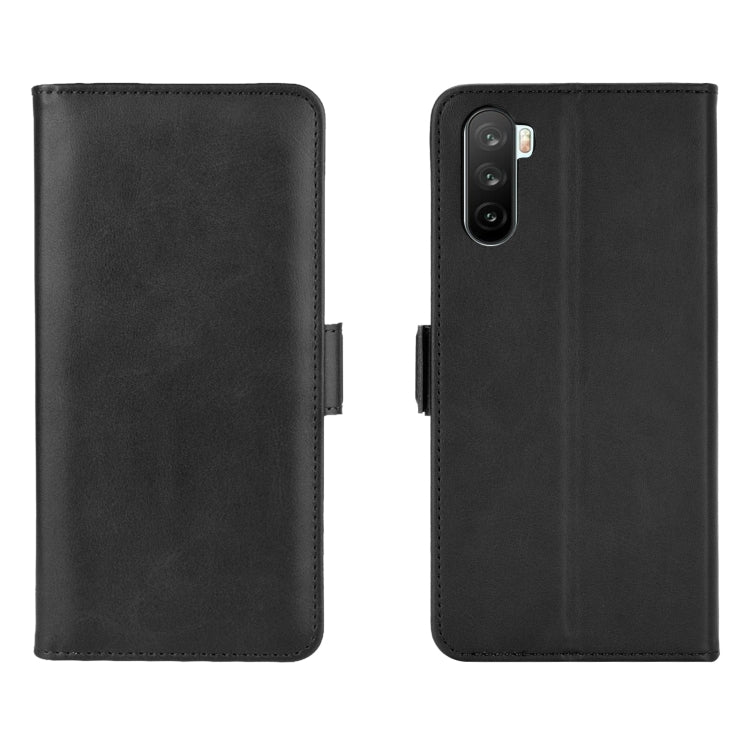 For Huawei Mate 40 lite/Maimang 9 Dual-side Magnetic Buckle Horizontal Flip Leather Case with Holder & Card Slots & Wallet