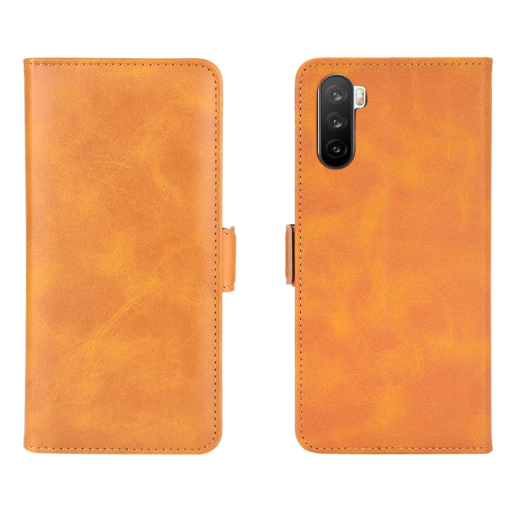 For Huawei Mate 40 lite/Maimang 9 Dual-side Magnetic Buckle Horizontal Flip Leather Case with Holder & Card Slots & Wallet