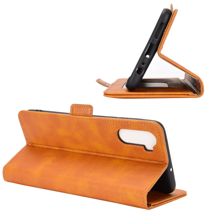 For Huawei Mate 40 lite/Maimang 9 Dual-side Magnetic Buckle Horizontal Flip Leather Case with Holder & Card Slots & Wallet