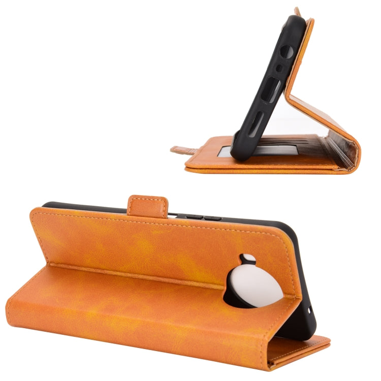 For Nokia 8.3 Dual-side Magnetic Buckle Horizontal Flip Leather Case with Holder & Card Slots & Wallet