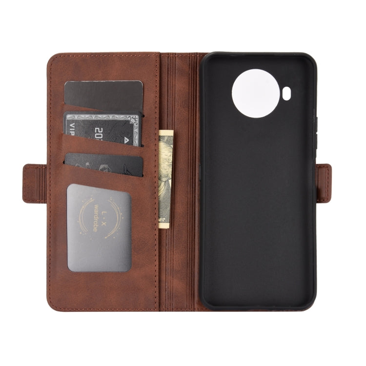 For Nokia 8.3 Dual-side Magnetic Buckle Horizontal Flip Leather Case with Holder & Card Slots & Wallet