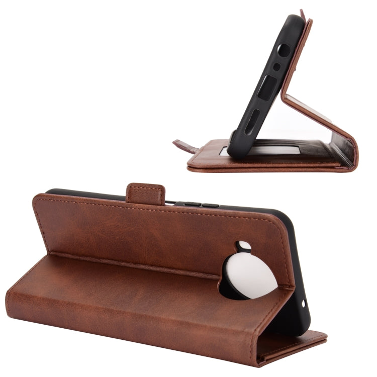 For Nokia 8.3 Dual-side Magnetic Buckle Horizontal Flip Leather Case with Holder & Card Slots & Wallet