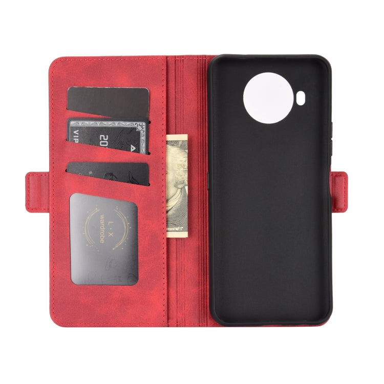 For Nokia 8.3 Dual-side Magnetic Buckle Horizontal Flip Leather Case with Holder & Card Slots & Wallet