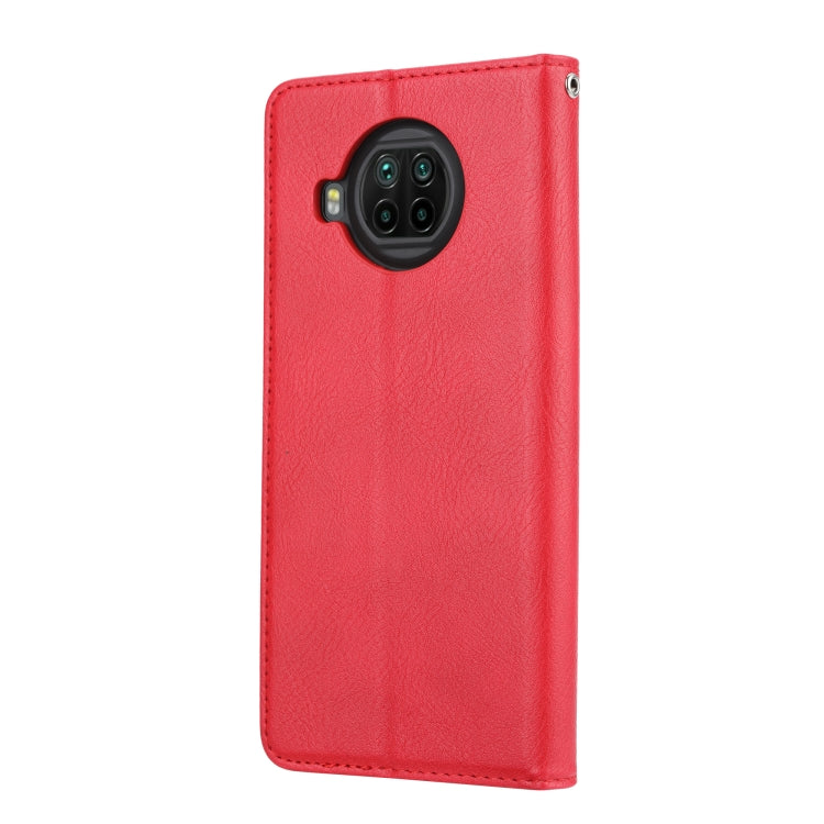 For Xiaomi Mi 10T Lite Knead Skin Texture Horizontal Flip Leather Case with Photo Frame & Holder & Card Slots & Wallet