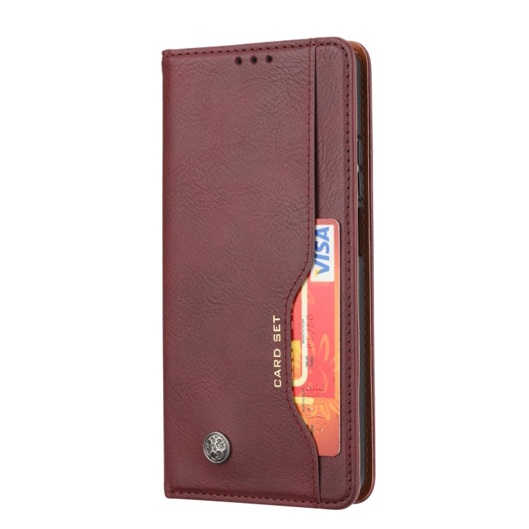 For Xiaomi Mi 10T Lite Knead Skin Texture Horizontal Flip Leather Case with Photo Frame & Holder & Card Slots & Wallet