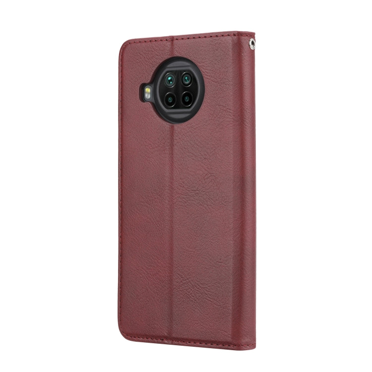 For Xiaomi Mi 10T Lite Knead Skin Texture Horizontal Flip Leather Case with Photo Frame & Holder & Card Slots & Wallet