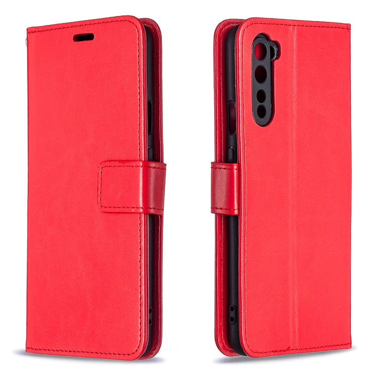 For  OnePlus Nord Crazy Horse Texture Horizontal Flip Leather Case with Holder & Card Slots & Wallet & Photo Frame