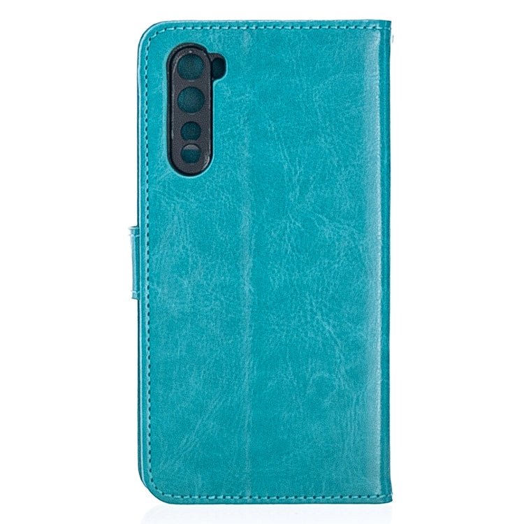For  OnePlus Nord Crazy Horse Texture Horizontal Flip Leather Case with Holder & Card Slots & Wallet & Photo Frame