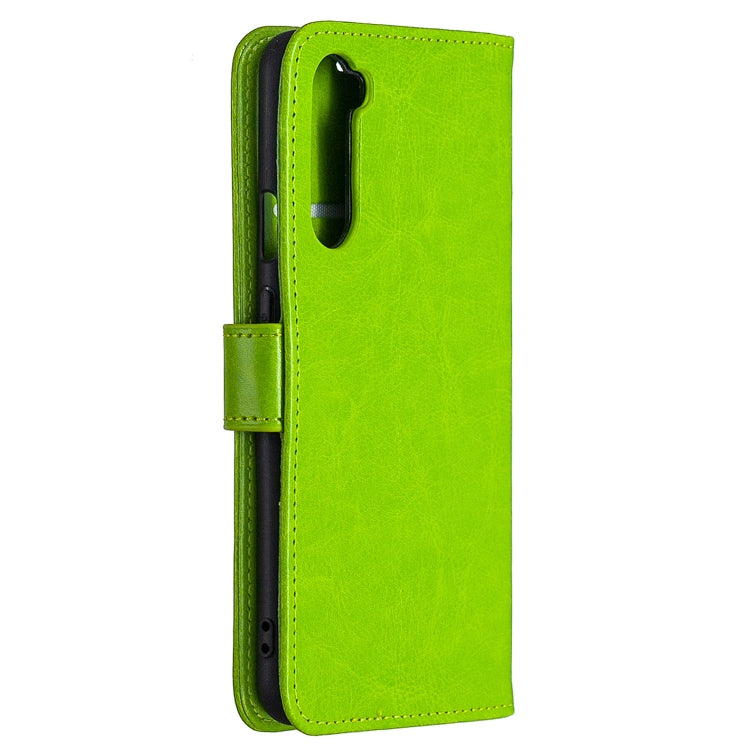 For  OnePlus Nord Crazy Horse Texture Horizontal Flip Leather Case with Holder & Card Slots & Wallet & Photo Frame